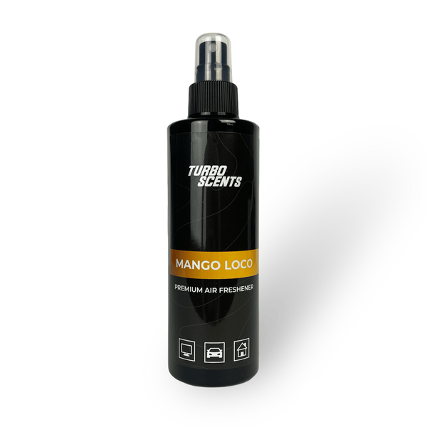 Turbo Scents Mango Loco Premium Car Air Freshener Spray Luxury Fragrance